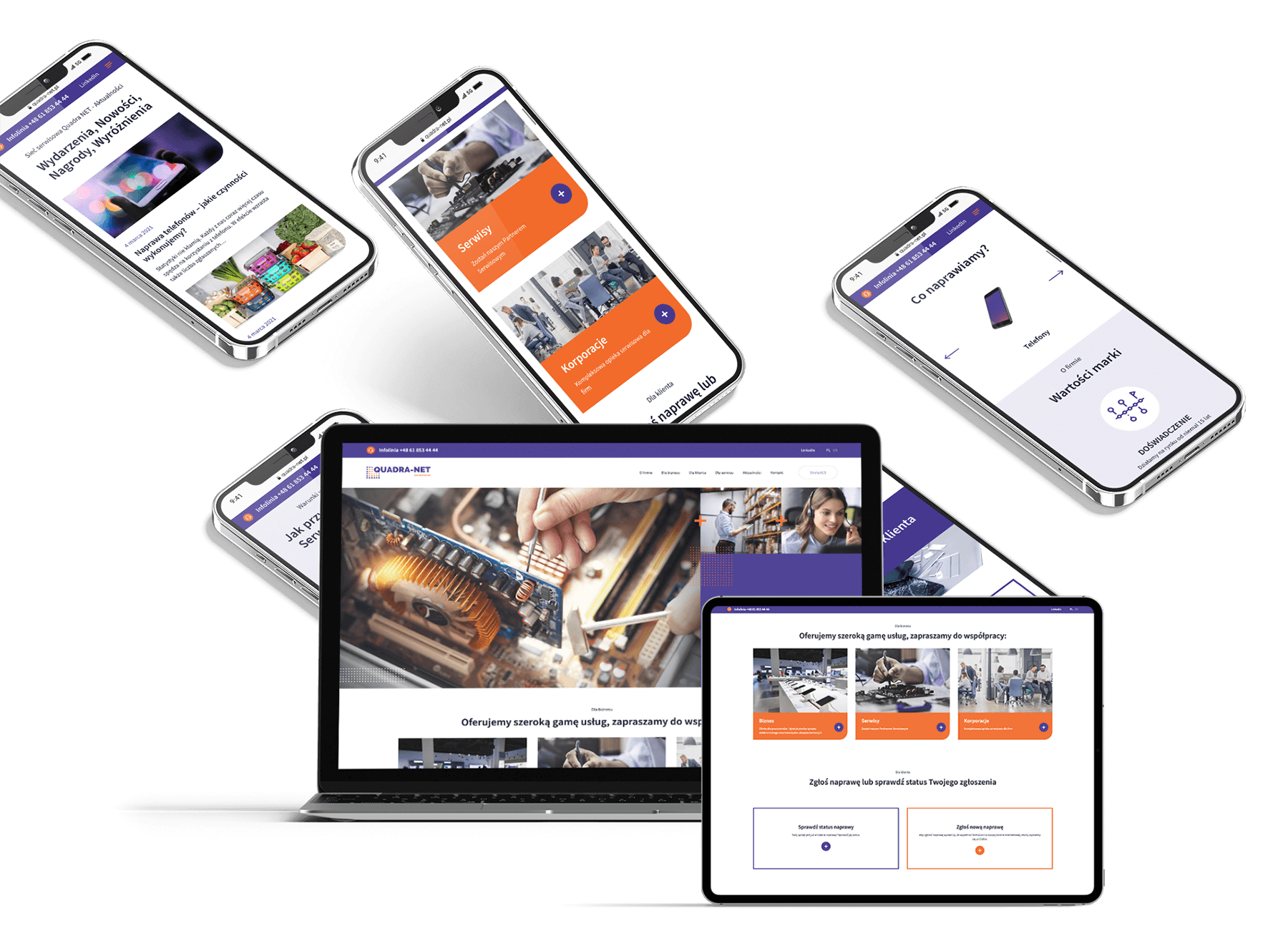 Our projects - Quadra-net