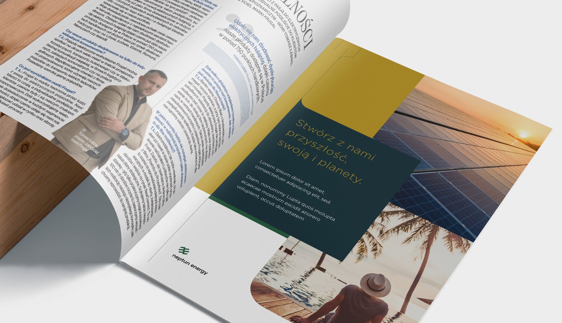 Projekt katalogu dla Neptun Energy